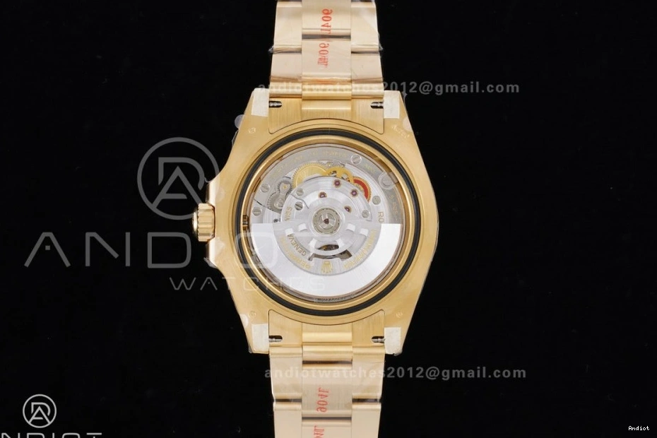 Black Clean YG Best Dial 126618 On Edition SH3235 YG Submariner 1:1 Bracelet LN 0319